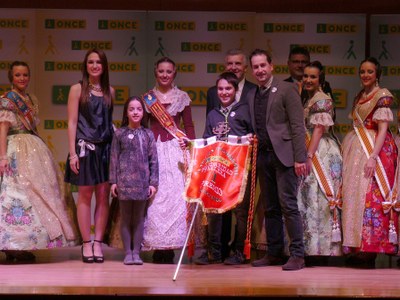 Santa María Micaela-Martín El Humano, primer Premio ONCE Solidaridad Fallera