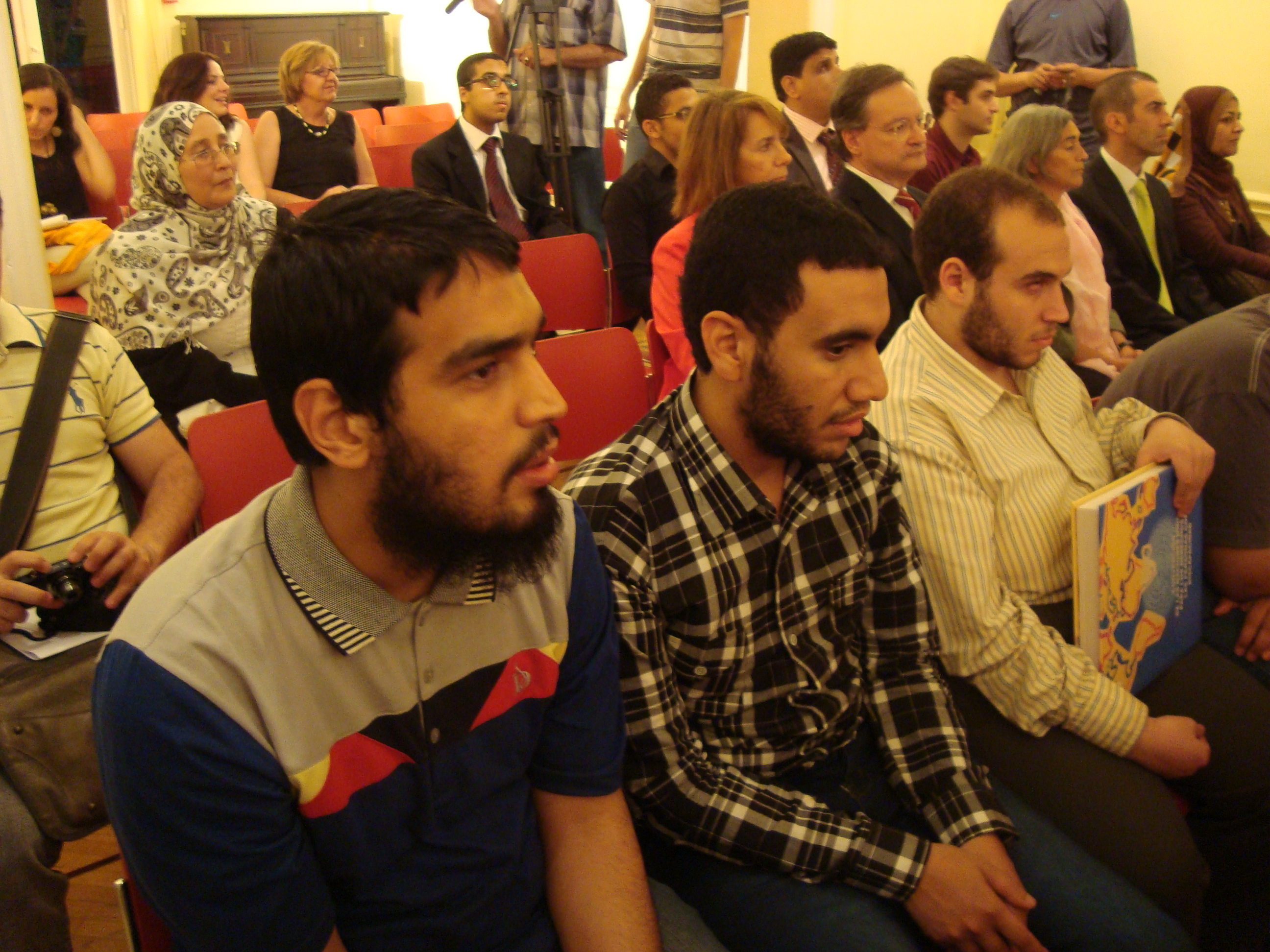 Presentación del curso de integración para alumnos ciegos en El Cairo