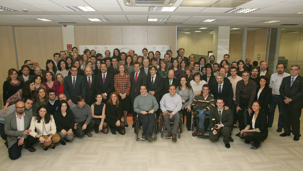 La redacción al completo