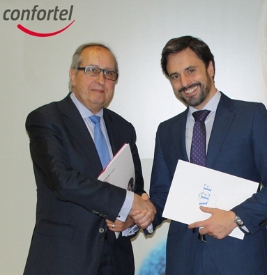 De izquierda a derecha: David López y Xavier Vallhonrat