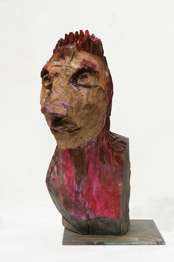 Escultura homenaje a Van Gogh de José Luis Moreno en El Tiflológico