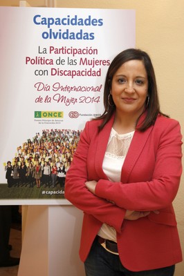 Iratxe García, en la Conferencia del Observatorio de Igualdad de ONCE y su Fundación por el Día de la Mujer