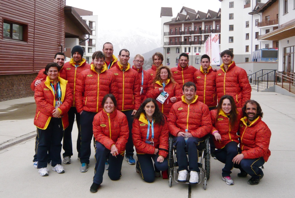 Equipo Español en los Juegos Paralímpicos de Invierno Sochi 2014