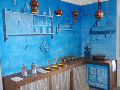 Una de las salas del Museo de los Aromas