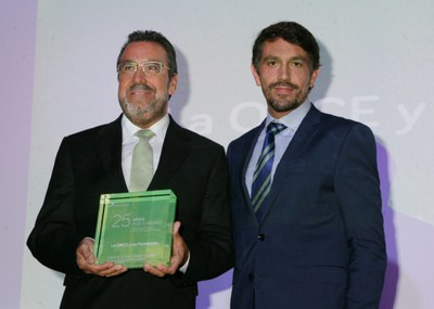 De izquierda a derecha:Miguel Carballeda y Álvaro Alonso
