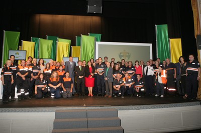 Equipo de Protección Civil galardonado con los Solidarios Castilla- La Mancha