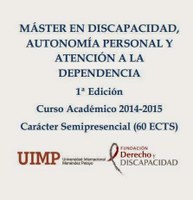 Master Discapacidad, Autonomía y Dependencia