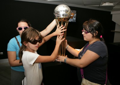 Tocando la Copa del Rey de baloncesto