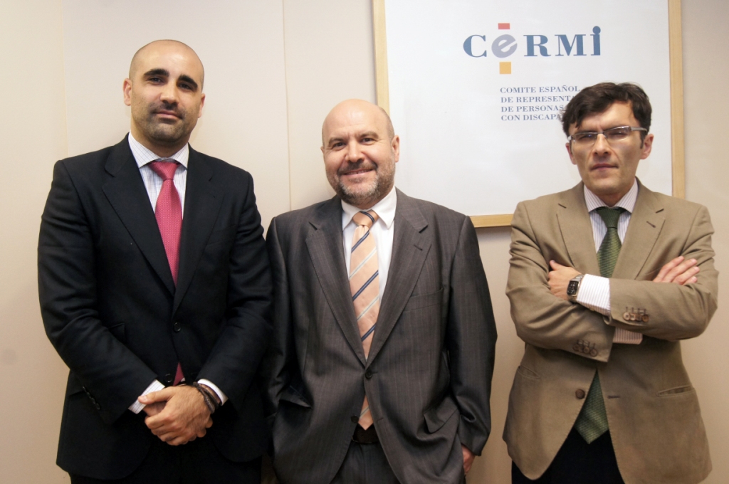 De izquierda a derecha: Oscar Da Pena, Luis Cayo Pérez y Alberto Durán