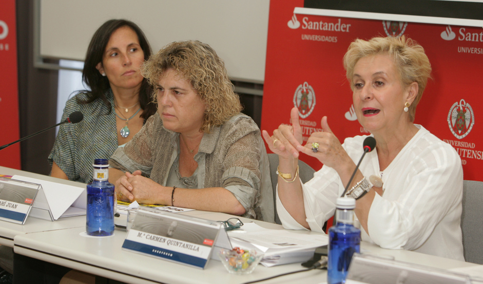 Teresa Palahí en los Cursos de Verano 2014 de El Escorial