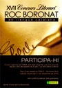 Cartel de Concurso Roc Boronat