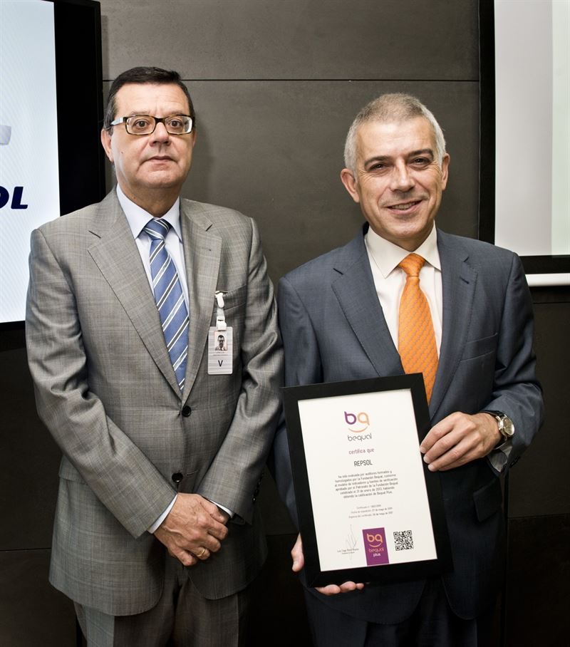 José Luis Martínez Donoso junto a Jaime Martínez 