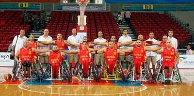 La selección española al completo, en el Mundial de Corea