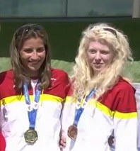 Sara Martínez y Sara Fernández