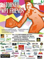 Cartel anunciador del Concurso de Pádel de Somontes