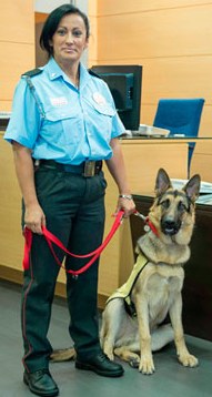 María Jesús y 'su cachorro' Sian