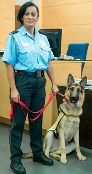María Jesús y 'su cachorro' Sian