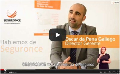 Óscar Da Pena, director gerente de Seguronce