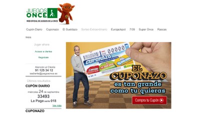 Web JuegosONCE