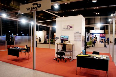 Stand de Vía Libre en Simo Educación 2014