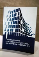 Portada del informe del Observatorio de Accesibilidad a la vivienda en España 2013