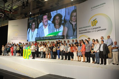Ejecutiva y secretarios generales de UP