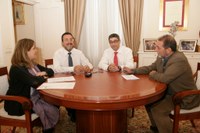 Momento de la entrevista con Así Somos