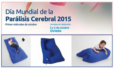 Cartel promocional de la feria de ASPACE, con publicidad del sistema Stabilo presentado por ILUNION