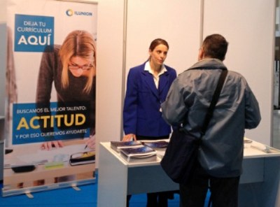 Estand de ILUNION en el Salón Sin Barreras de Irún