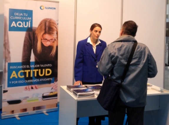 Estand de ILUNION en el Salón Sin Barreras de Irún