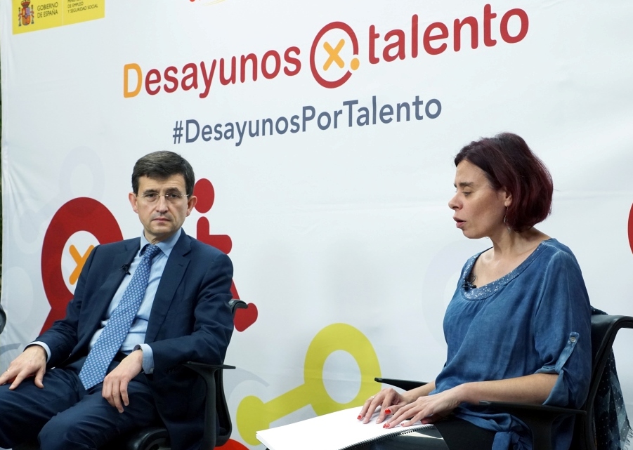 Intervención en el acto de Virginia Carcedo en presencia de Manuel Arenilla