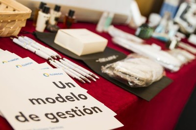 Material expuesto en el estan de nuestro grupo en la feria de Cascais