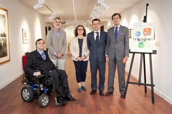Ponentes de la presentación de "Inclusión financiera de las personas con discapacidad"