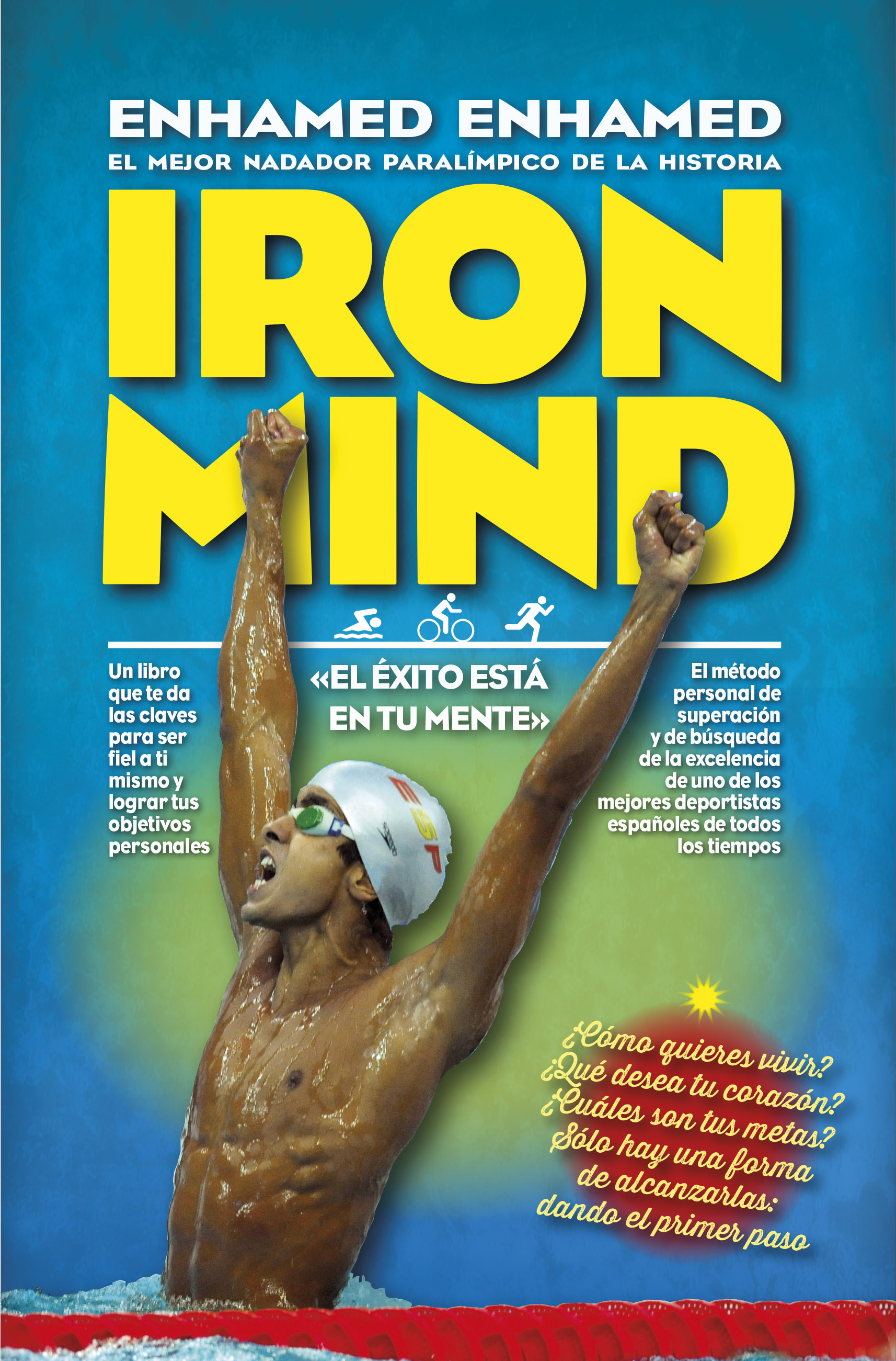 Portada el libro  "Iron Mind"