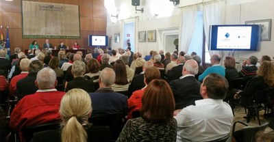 Aspecto de la presentación de "La mirada de Andalucía"