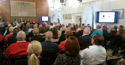 Aspecto de la presentación de "La mirada de Andalucía"