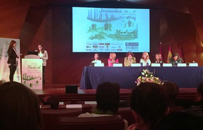 Imagen de la mesa presidencial de la Jornada 'Madrid amigable'