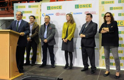 El consejero Rafael Van Gierken inaugura las jornadas en presencia de los responsables de la ONCE