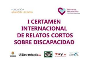 Cartel Certamen relatos sobre discapacidad