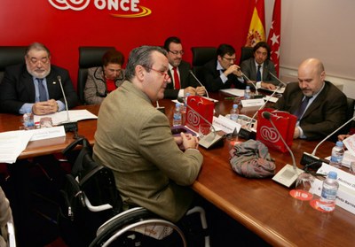 Imagen de la reunión del Patronato de Fundación ONCE