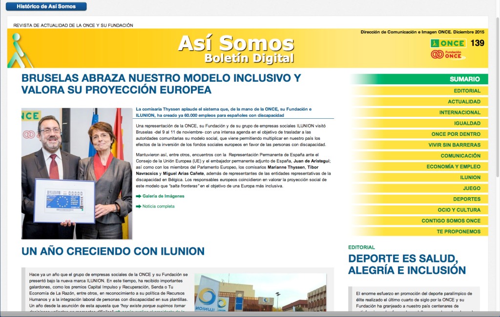 Imagen de portada de la anterior edición de nuestro boletín
