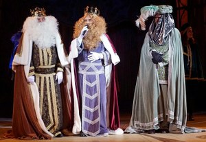 Los Reyes Magos, sobre el escenario del Circo Price