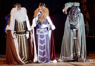 Los Reyes Magos, sobre el escenario del Circo Price