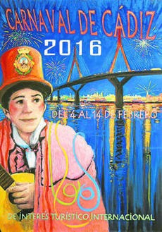 Cartel del Carnaval de Cádiz 2016