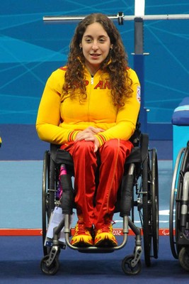 La atleta en silla de ruedas extremeña Loida Zabala
