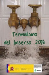 Cartel promocional de la campaña de Termalismo del IMSERSO 2016