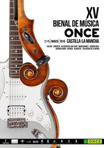 Cartel de la XV Bienal de Música de la ONCE