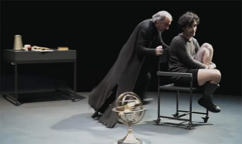 Escena de "Vida de Galileo"