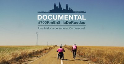 Imagen documental "700 Km. en silla de ruedas"