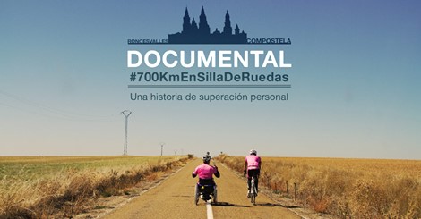 Imagen documental "700 Km. en silla de ruedas"
